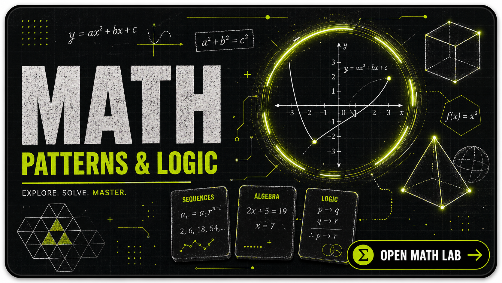 Math Patterns and Logic cover